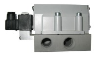 Пневмораспределитель четырехлинейный, условный проход 16 мм ГК ГИДРАВЛИКА В64-34А-05 Пневматические распределители